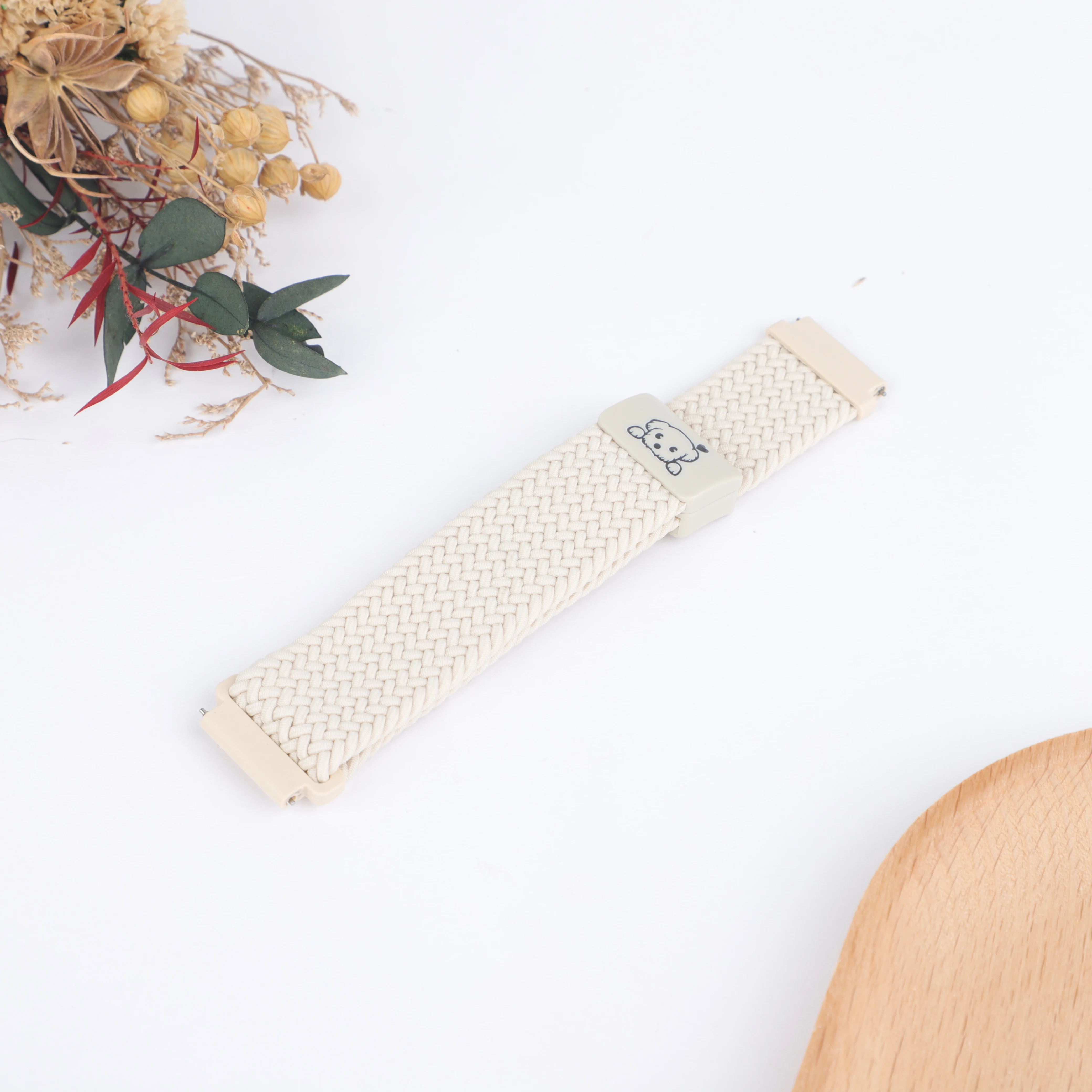 Nylon Coorea Bracelet Watch Strap, 20/22mm, Compatible with Leading Smartwatches