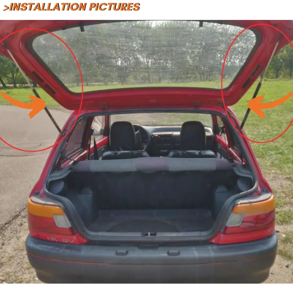 Puntales De Maletero JINGLING Para Renault 18 Y 5 - Amortiguadores De Gas, 2 Años Garantía