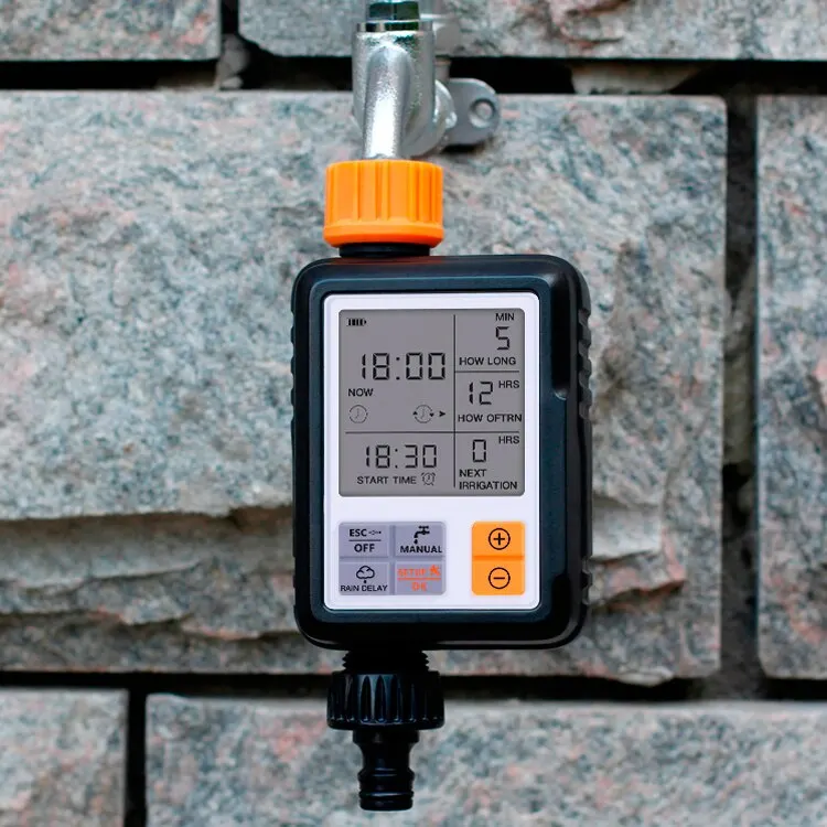 Automatic Digital Electronic Water Timer System Garden Irrigation Watering Timer Controller EU Plug, US Plug 6 Automatic Digital Electronic Water Timer System Garden Irrigation Watering Timer Controller EU Plug, US Plug 6