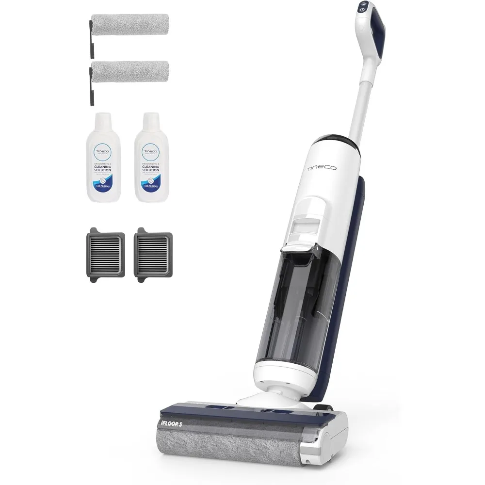 

Tineco iFLOOR 5 Breeze Complete Wet Dry Vacuum Cordless Floor Washer,Cleaning for Hard Floors,Edge Clean,Auto Self-Cleaning