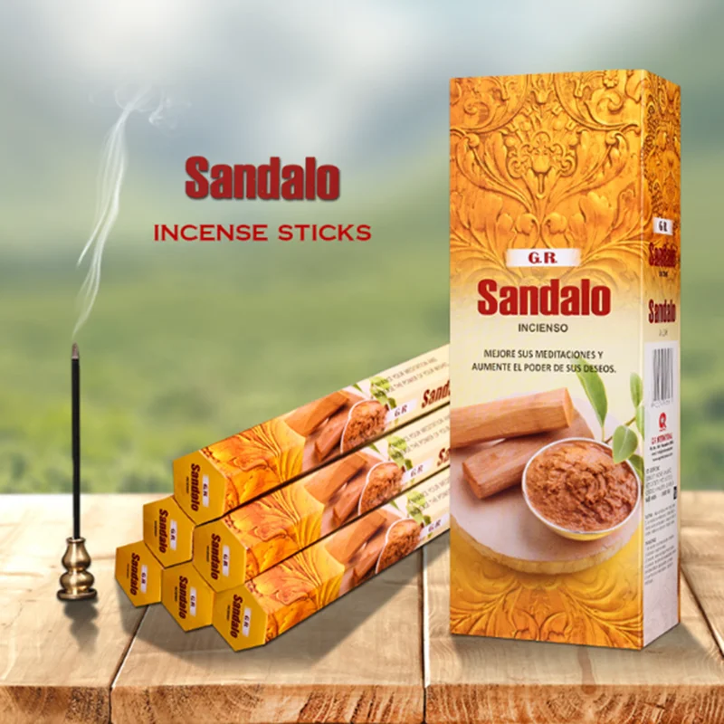 Incense Sticks 120 sticks/lot Natural Sandalwood OUDH Indian for Home