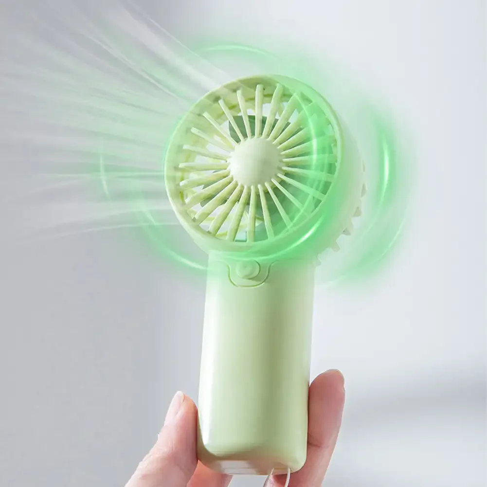 Portable Mini Fan Convenient Creative Small Fan Handheld Pocket Hand-held Fan Lightweight Adjustable Cute Small Fan Student Gift 5