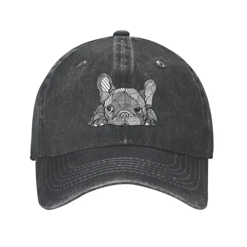 Berretto Da Baseball Classico Bulldog Francese In Cotone Donna Uomo Regolabile Frenchie Dog Dad Hat Performance