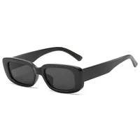 Box black new sunglasses male European glasses female retro anti-UV sunglasses 4