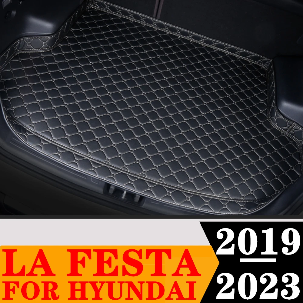 

Высококачественный коврик для багажника автомобиля для HYUNDAI LA FESTA 2023 2022 2021 2020 2019, поднос для багажника, коврик для багажника, задний коврик для груза, коврик