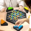 New Triangle Chain Rubber Band Chess Desktop Puzzle Game, Family Parent-child Interaction Game, Exercise Logic Puzzle Baby Toys 1