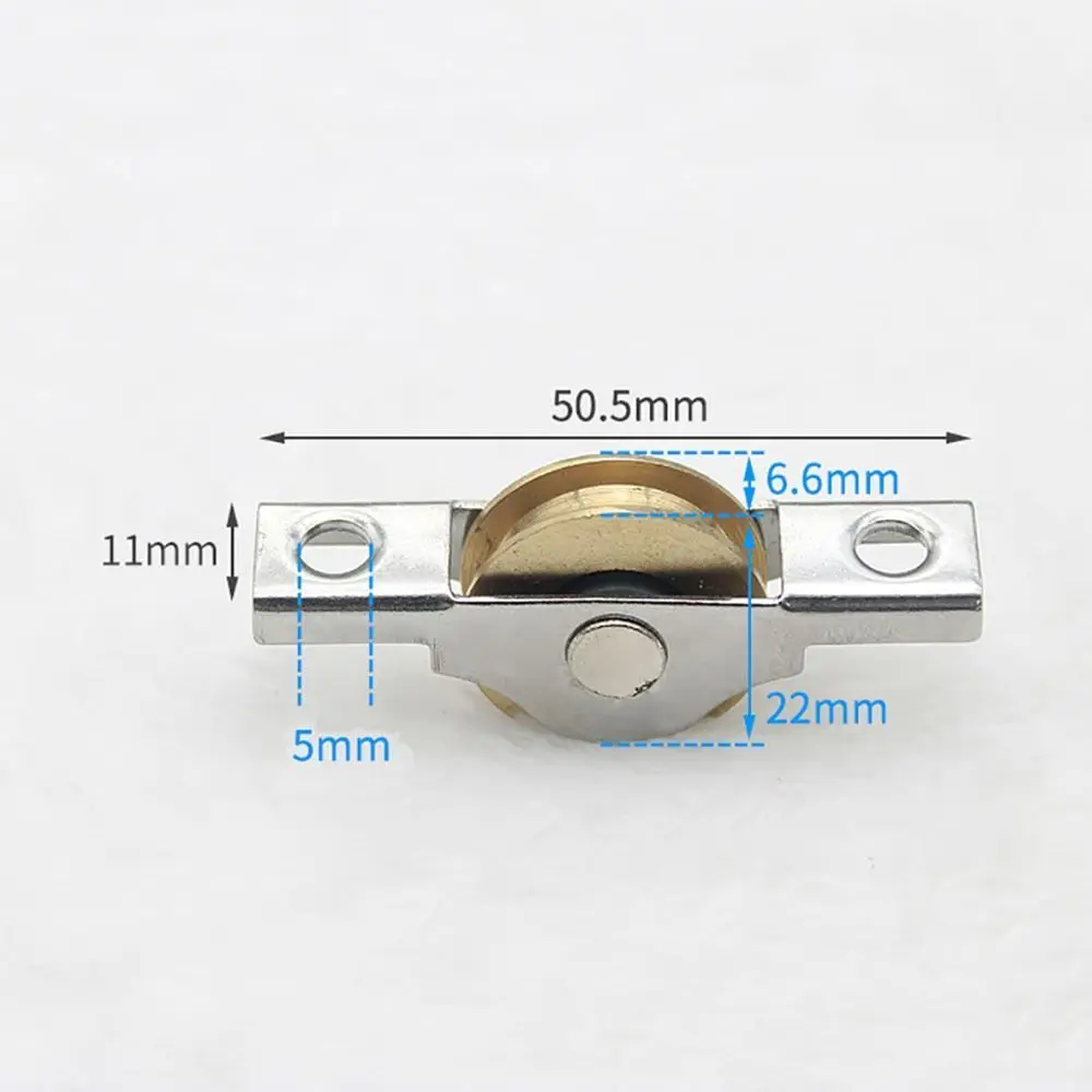 Sliding Door Rollers Sliding Door Bottom Pulley Metal Barn Door Rollers Sliding Track Wheel Windows Accessories Home Hardware