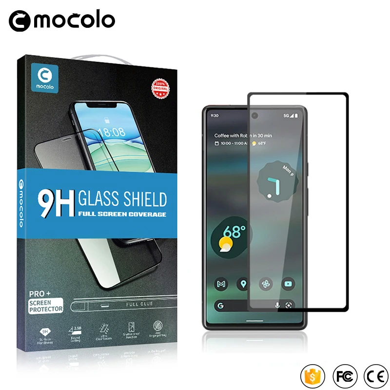 Kiewhay Pellicola Protettiva Compatibile con Google Pixel 7 Vetro Temperato 6,3'', 3x Pellicola Vetro + 2x Pellicola Fotocamera, [Non per Google Pixel 7 Pro] 99,99% HD Pellicola Vetro - 5 Pezzi