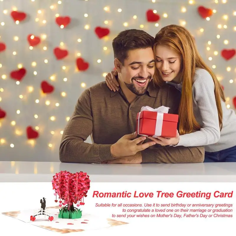 3D Pop Up Love Card Con Busta San Valentino Compleanno Anniversario Biglietti Di Auguri Per Coppie Moglie Marito Regali Fatti A Mano