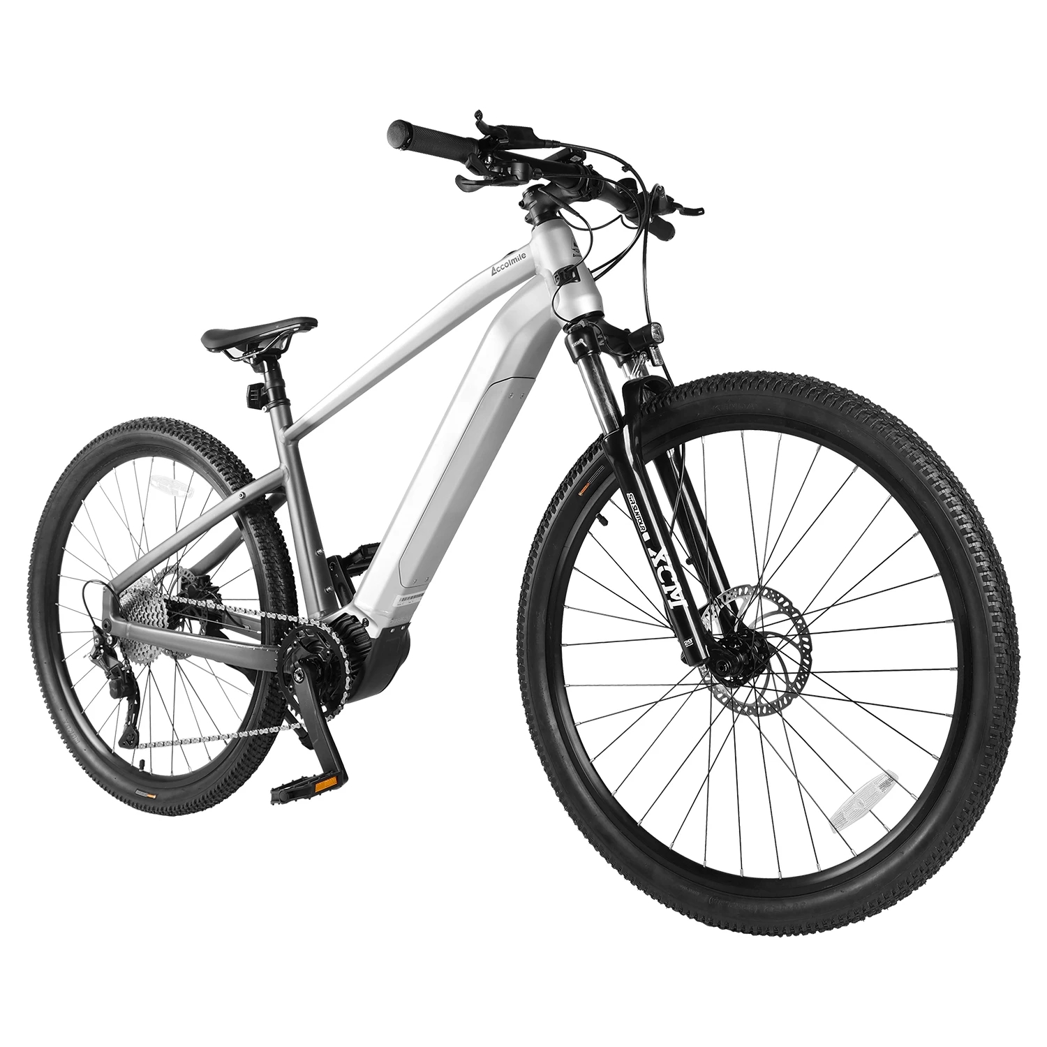 Accolmile-VTT électrique 48V, 250/750W, moteur central Bafang, eMTB, avec  batterie 13/17,5 Ah, vitesse maximale de 60 km/h