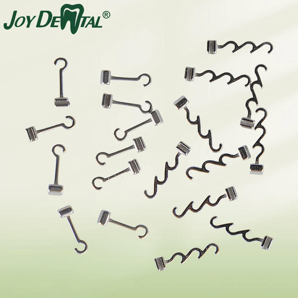 10PcsBagDentalOrthodonticsAccessoriesDentistryCrimpableHooks