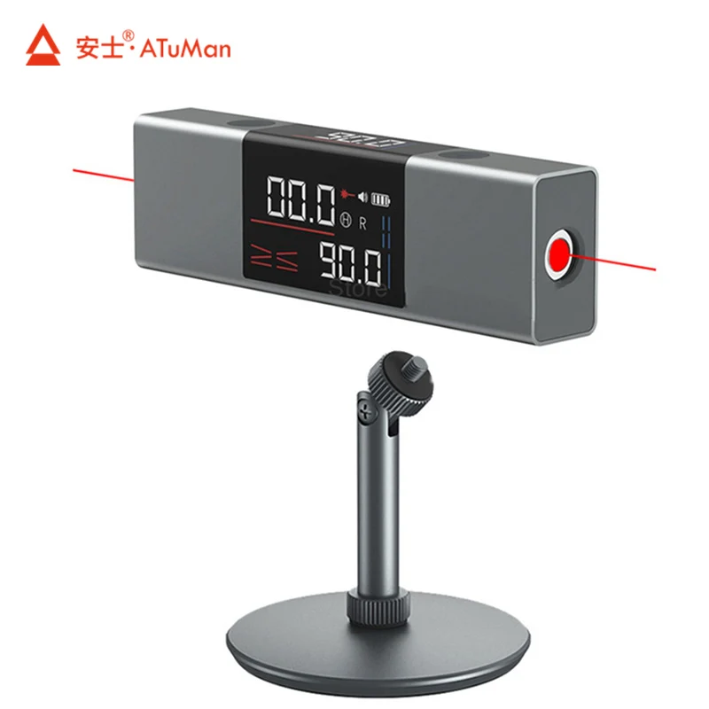 ATuMan Laser Level 2 Line Double Sided Laser Leveling 360 Degree Angle