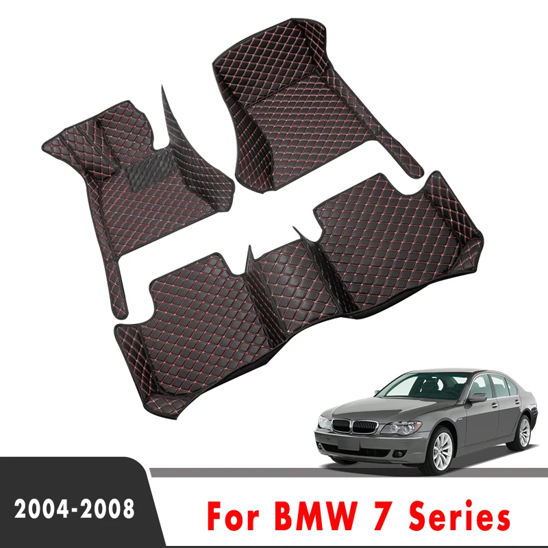 

Car Floor Mats For BMW 7 Series 2008 2007 2006 2005 2004 Carpets Custom Styling Automobiles Interior Accessories Products Covers