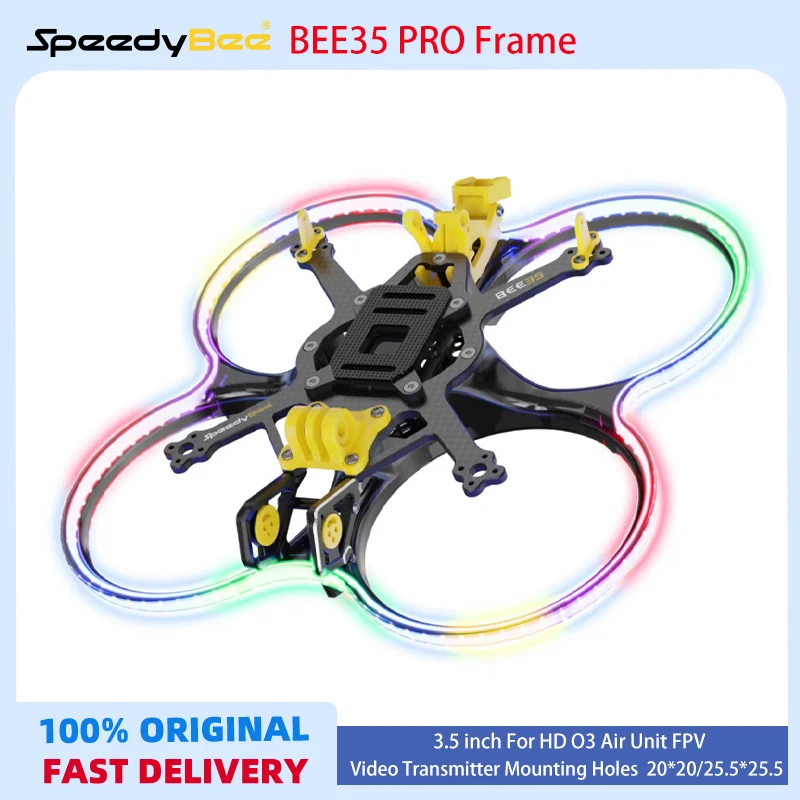 SpeedyBee Bee35 pro 3,5-дюймовый воздушный блок Flame HD O3 FPV для дронов — оборудование для полетных камер высокой четкости