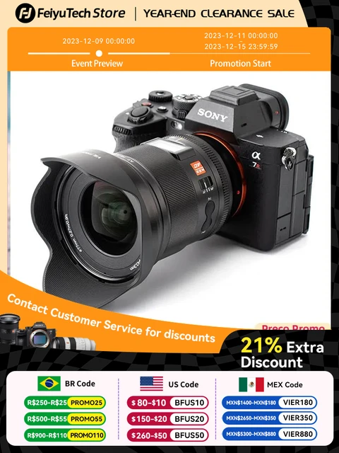 VILTROX 16mm F1.8 Sony E Camera Lens Full Frame Large Aperture Ultra Wide  Angle Auto Focus Lens With Screen For Sony ZV-E1 A7RV - AliExpress