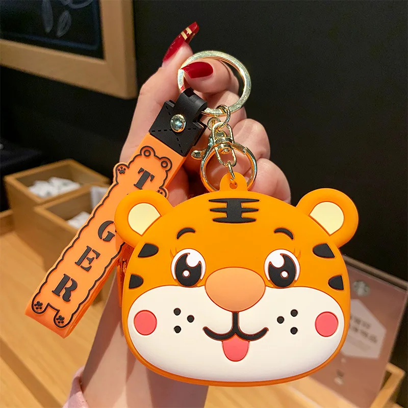 Mcm Women's Keyring with Animal Motif