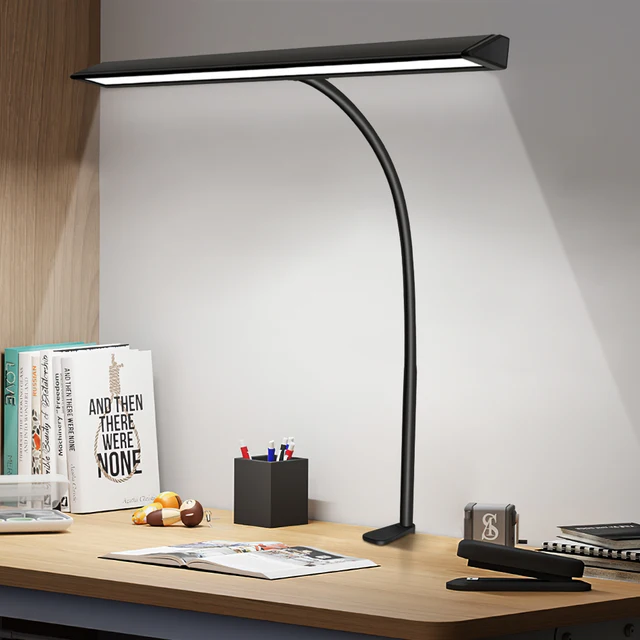 Lampada Da Scrivania LED Dimmerabile 24W - Con Morsetto, 5 Temperature Colore E 5 Luminosità - Foto 11