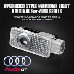 HD Car Door Welcome Light Sticker Set - 2Pcs - 4pcs (AUDI Q7)