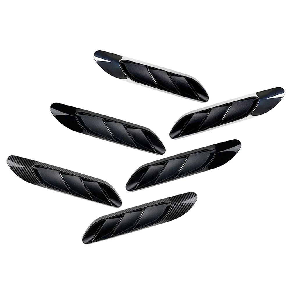 1Pair Car Front Fender Side Air Outlet Vent Trim For Mercedes Benz C Class W206 C200 C260 AMG C63 +