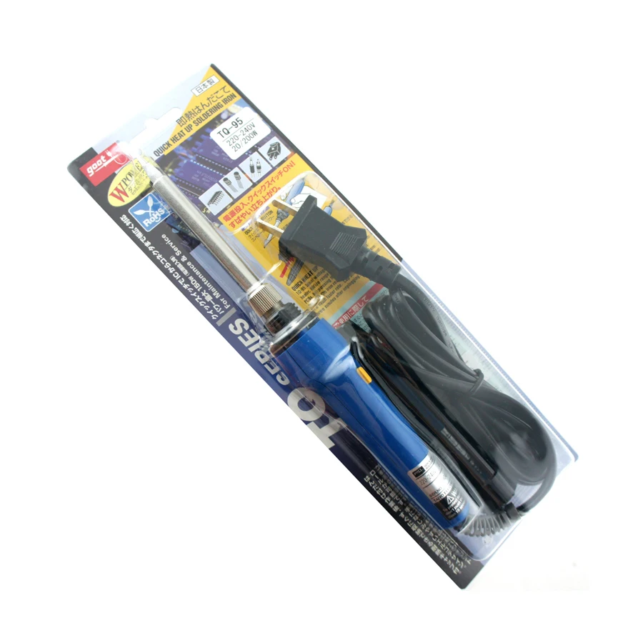 Japan GOOT TQ-95 Electric Soldering Iron Input Voltage 220~240V Fast Thermal Power Adjustable 20/200W Welding Tool