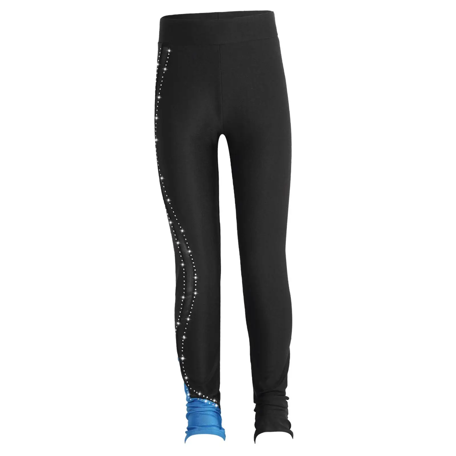 Figure Skating Pants Waterproof Keep Warm Ice Skating Practice Leggings Practice Long Pants for Ice Skating Practice Accessories