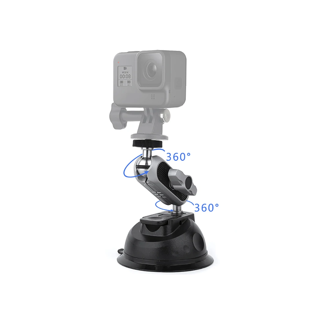 Car Action Camera Mount Bracket Fixation Gopro Car Mount Sports Camera  Support for Go Pro Hero 10 9 8 7 6 5 DJI Osmo Insta360 - AliExpress