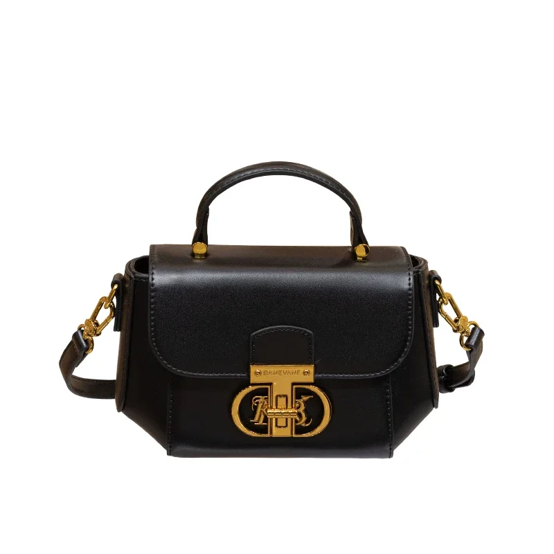 Women's handbag, genuine leather handbag, women's 2024 new spring/summer haute couture designer single shoulder crossbody small