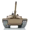 Heng Long 1/16 Scale RC Battle Tank M1A2 Abrams TK7.0 Customized 3918 360° Turret Barrel Recoil BB Shooting Toys Gifts TH17803 3