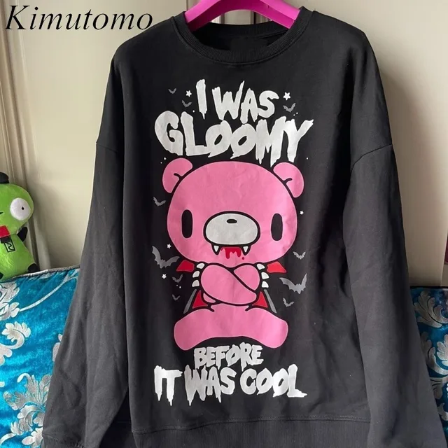 Oso Sudaderas Con Estampados Sudadera Plus Con Capucha Y Estampado