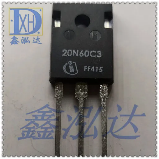 

20N60C3 MOSFET N-Ch 650V 20.7A 10 uds