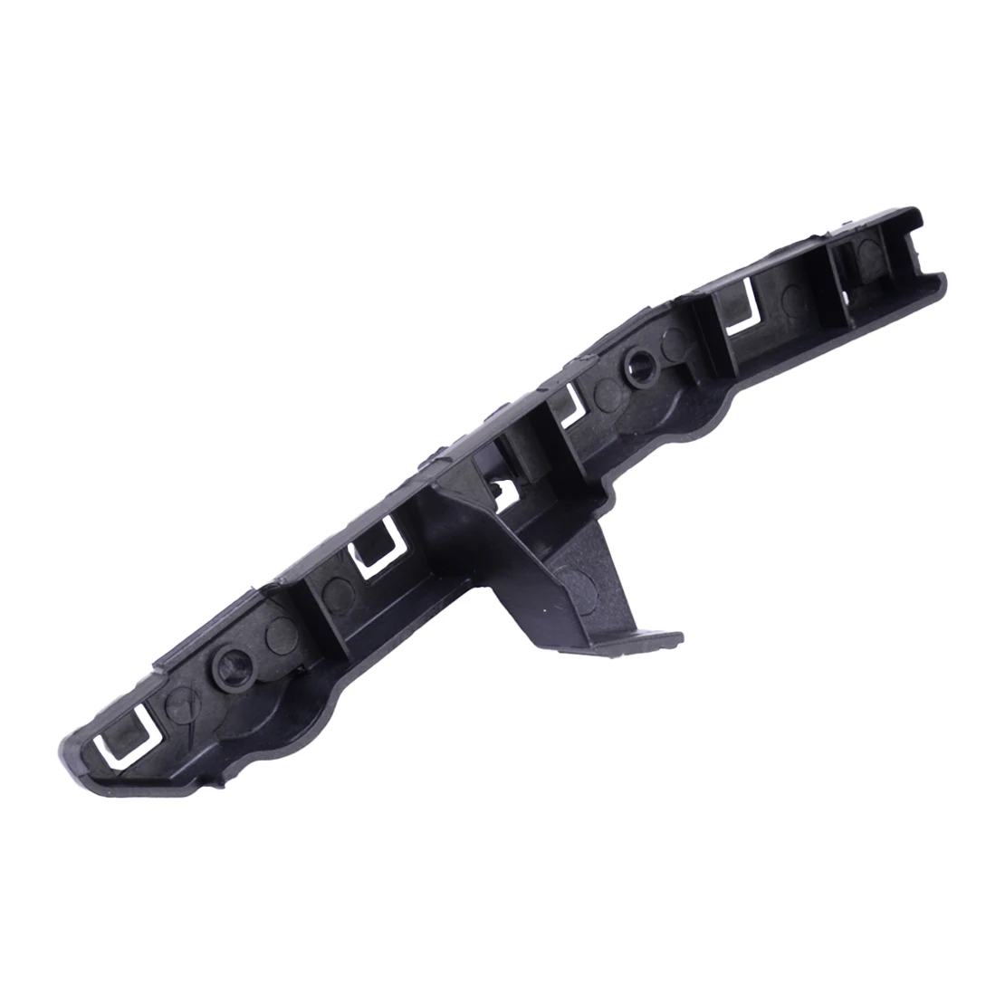 1 Pair Left Right Front Bumper Bracket Support Retainer Holder Black Plastic Fit for Nissan Qashqai 2014 2015