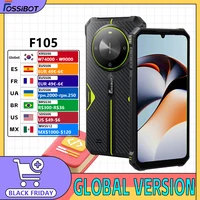 FOSSiBOT F105 Rugged Smartphone Android 14 12GB+64GB Mobile Phone 6.745" HD+ IPS Display 20MP Camera 10300mAh Cell phone 1
