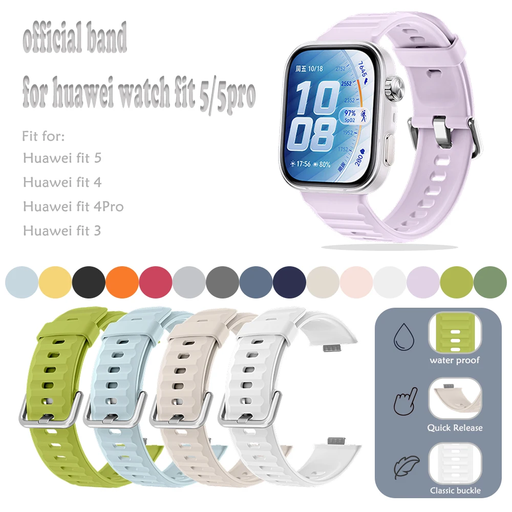 Original Quick-Release Silicone Waterproof/Sweatproof Band