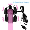 20 Speeds Vibrating Penis Trainer Ring Massager Delayed Ejaculation Vibrator Glans Vibrators Male Masturbation Sex Toys For Men 1