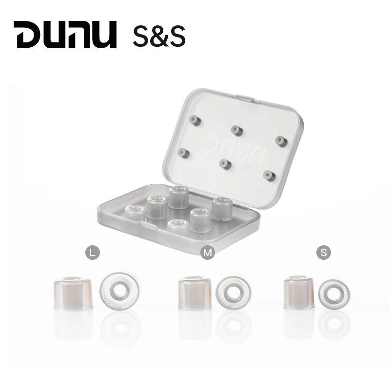 Dunu ss Stage Studio Silicone Eartips xl l m s Pares