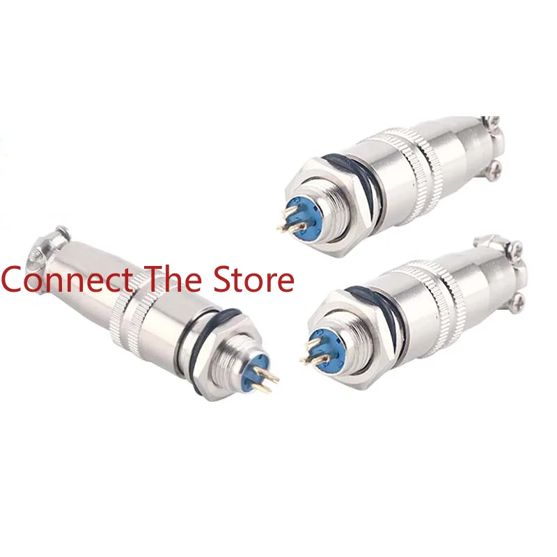 

2PCS XS10JK-3P/Y Aviation Plug XS10-3-core M10-3-core Push-pull Sensor Connector Connection