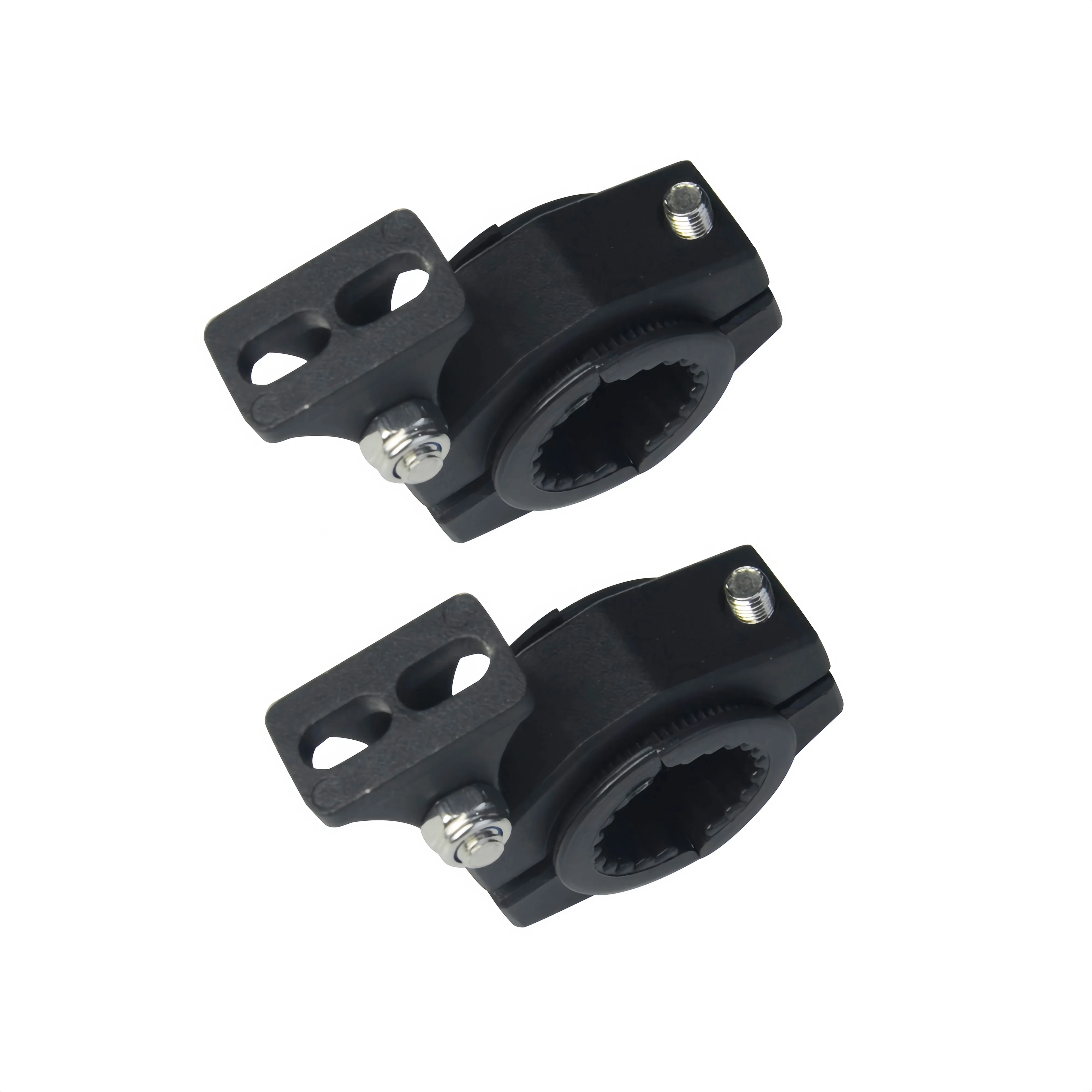 Motorcycle LED Headlight Spotlight Mount Bracket Adjustable Fog Light Auxiliary