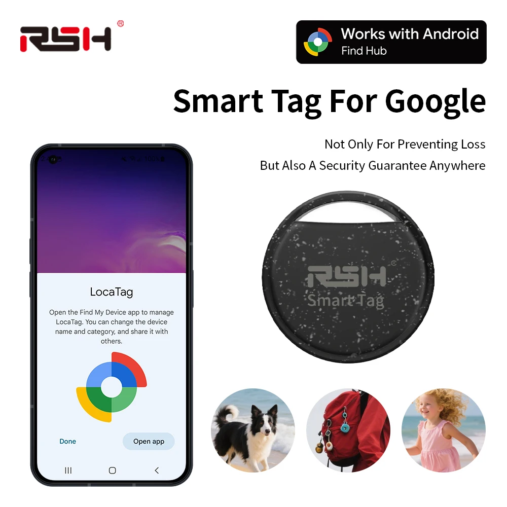 RSH Security Tracker Wallet Luggage Coffer Box Locator Anti Lose thumbnail 7