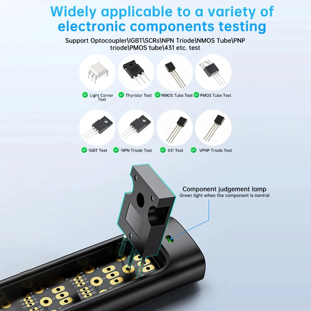 To1/To2 Optocoupler Tester Optocoupler Test Detection Tool Online Test Module For IGBT Thyristor NPN Transistor NMOS optocoupler tester