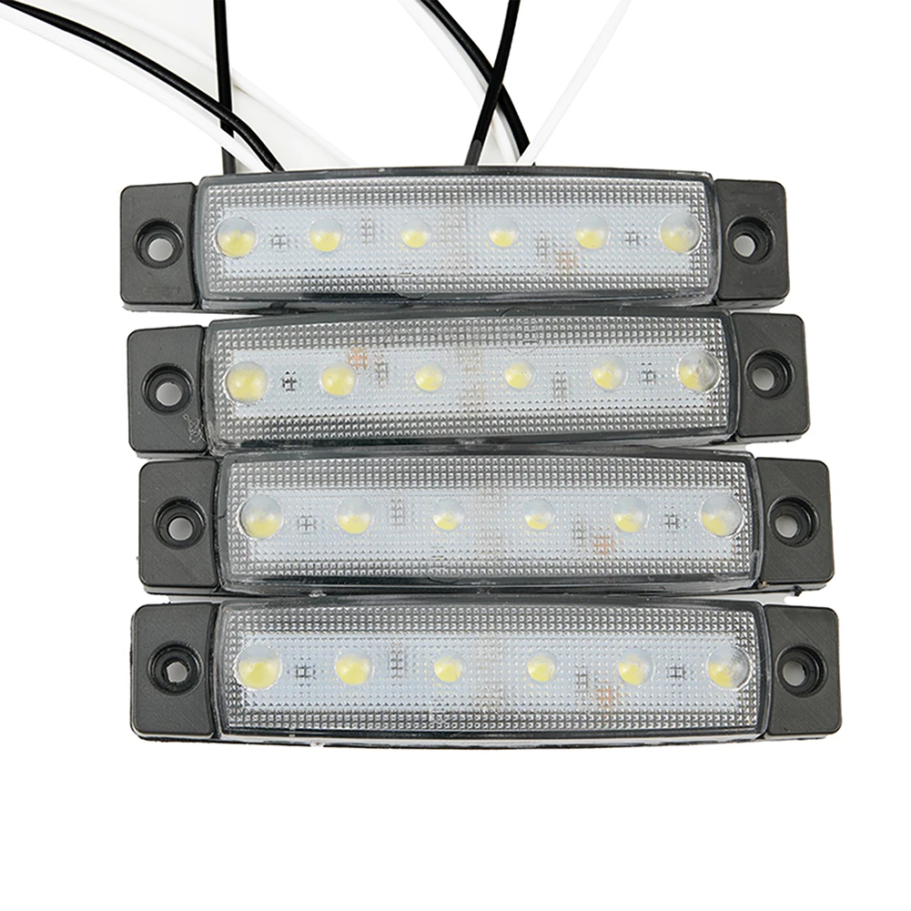 Set di luci di cortesia universali a LED bianche fredde per auto impermeabili - immagine 3