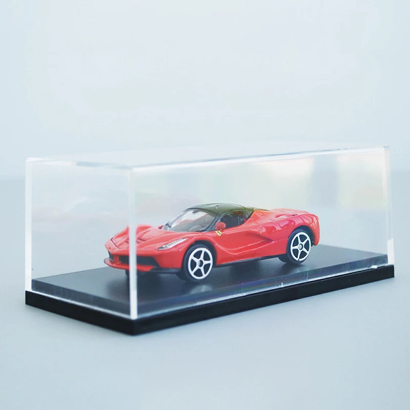 1PC Acrylic Display Case fit for 1:64 Mini Size Dust proof Clear Box Cabinet 1/64 Action Figures Display Box