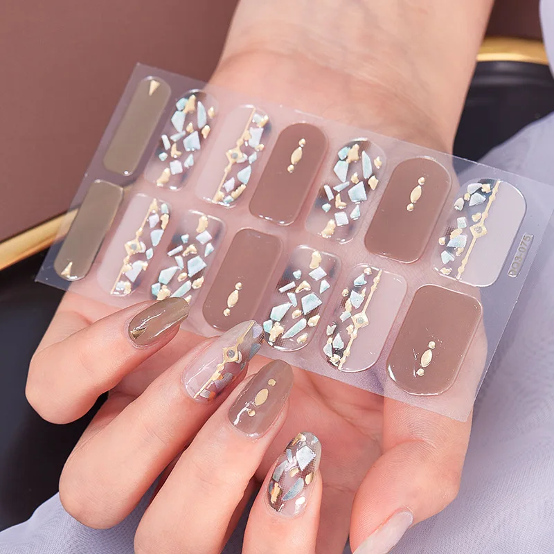 Buy Nail Adhesive Tabs for Full Cover Nails Double-sided Nail Sticker Fake  Nails False Nails Glue on Nails Press on Nails Jargod Online in India - Etsy