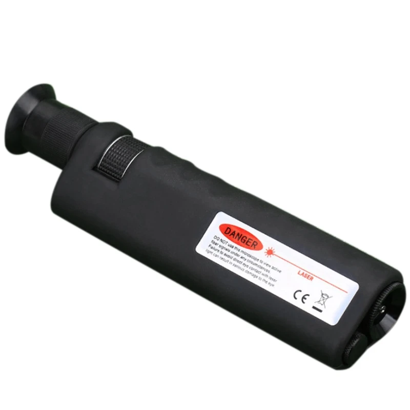 Microscopio Per Ispezione In Fibra Ottica Con Ingrandimento 400X Con Adattatore Universale Sc Fc Lc St Mu E2000 Per La Pulizia Della Fibra