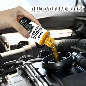 KJM Engine Protector &Cylinder Repair Additive: Boosts Power,Reduces Noise,Cleans Sludge,Fits Cars/Trucks/SUVs with Easy DIY Use 1