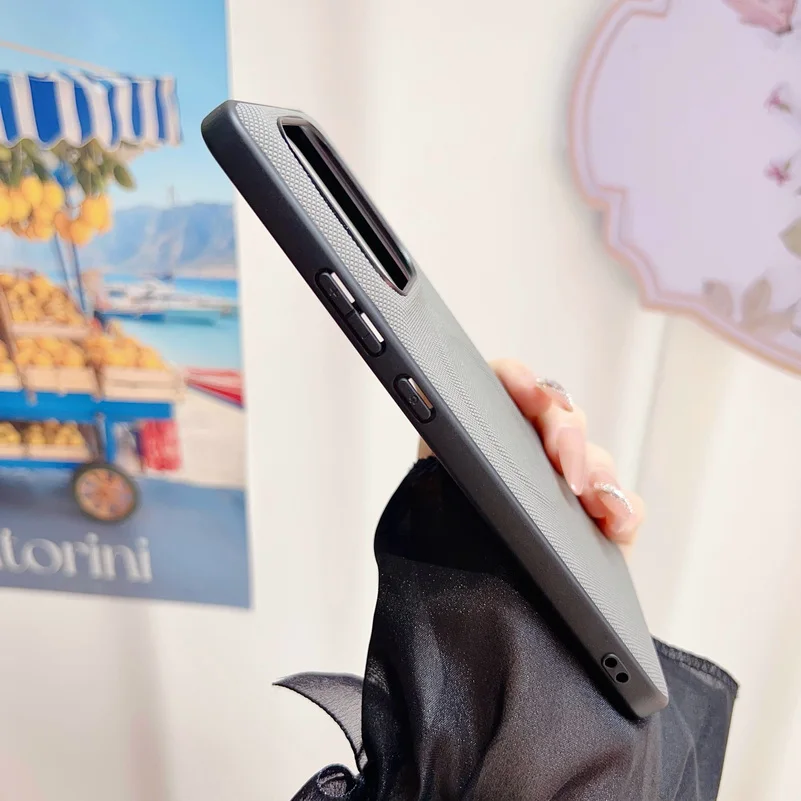 Textured Magnetic Ring Shockproof Phone Case with Non-Slip Grip