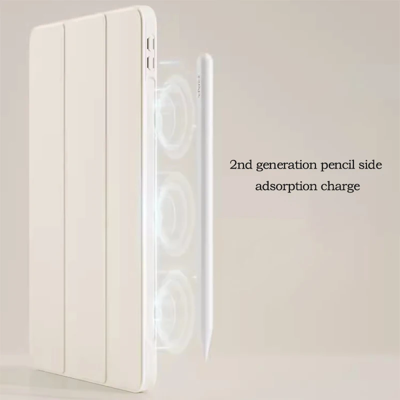 Premium PU Leather Tablet Case with Three-Fold Bracket Design