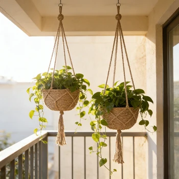 Decorative Hanging Plant Basket 1