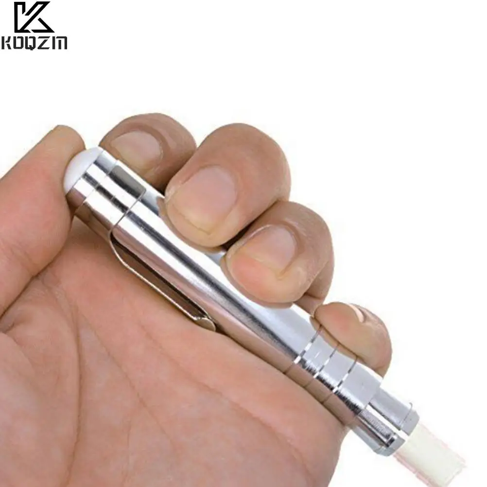 

1pcs Aluminum Alloy Durable Chalk Holder Chalk Clip Clutch School Office Supplies Teacher Gift