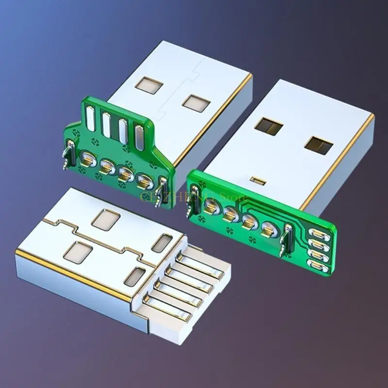 E56B USB 4PIN/Type C 5Pin 90도 직각 수리 교체 어댑터 전화