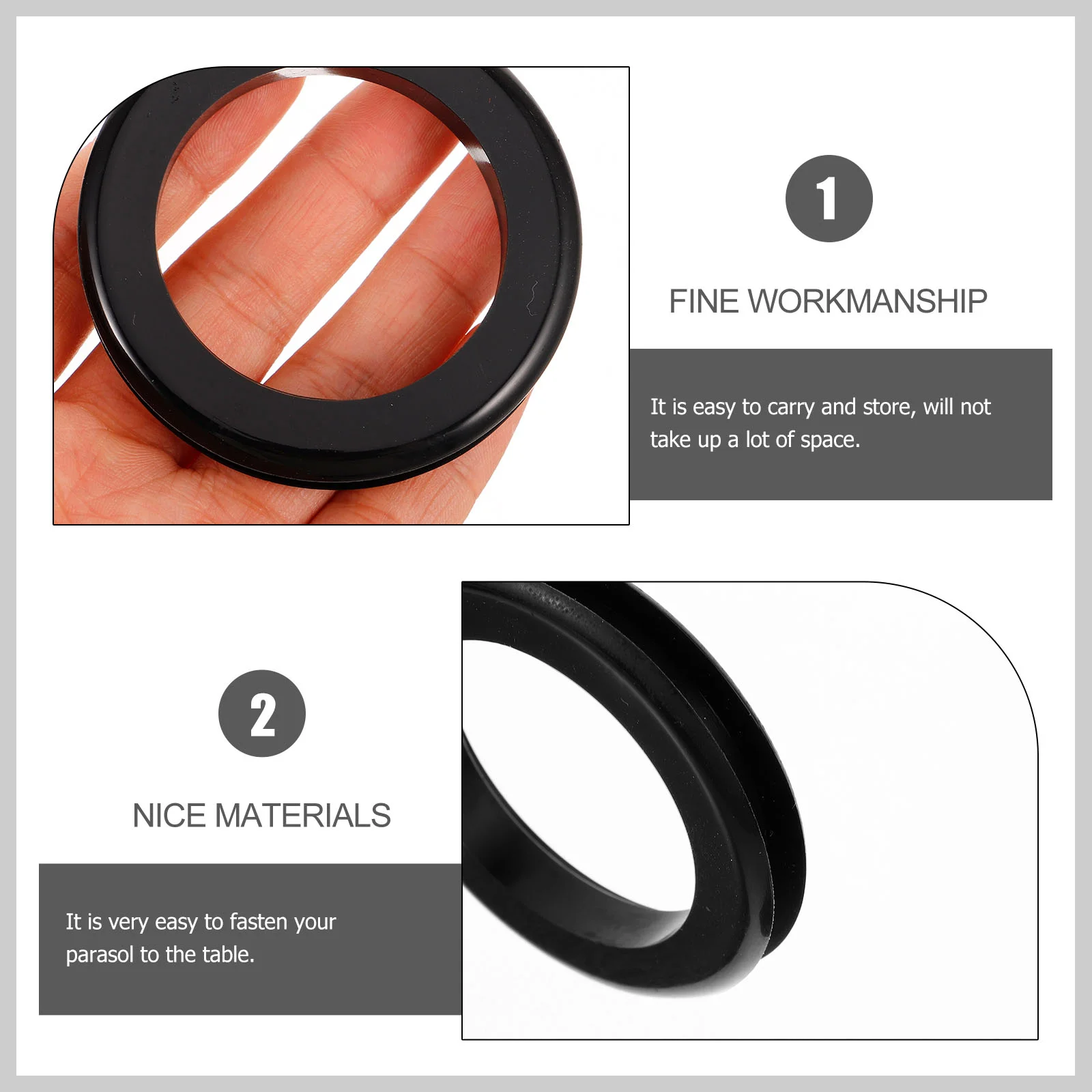 Рисунок 5 - Набор колец с отверстиями для зонта